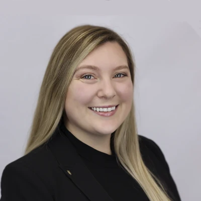 A headshot of Sarah Garcia, a Office Manager and patient experience